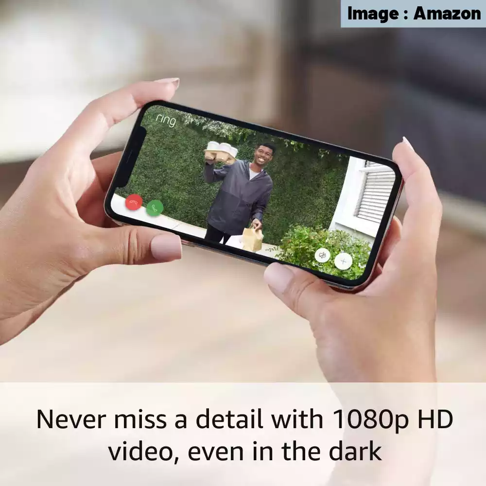 Ring Video Doorbell Full Hd Recording Video